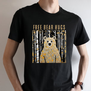 Funny Free Bear Hug T-Shirt