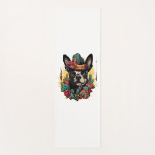 Funny French Bulldog Art  Classic T-Shirt Yoga Mat