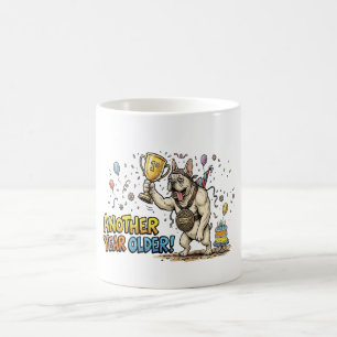 Funny French Bulldog Birthday Survivor Coffee Mug