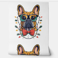 Funny French Bulldog Dog Tree Christmas Lights Xma