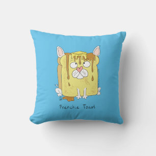 Funny French Bulldog Frenchie Cute Dog Cartoon Cushion