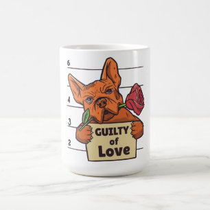 Funny french bulldog lover design coffee mug