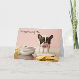 Funny French Bulldog Mother's Day Card