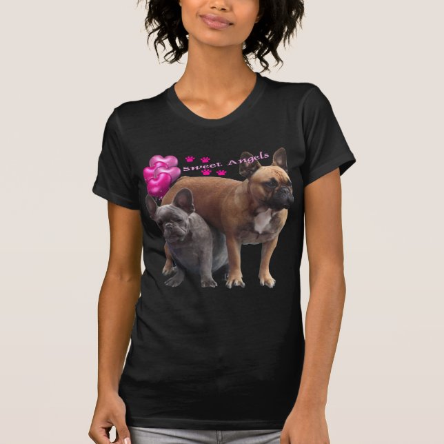 Funny French Bulldog T-Shirt (Front)