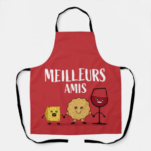 Funny French cheese lovers Apron
