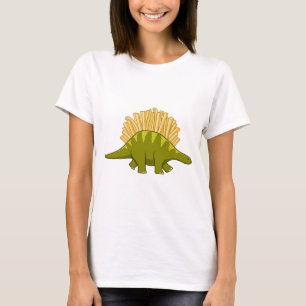 Funny French Fries Dinosaur T-Shirt