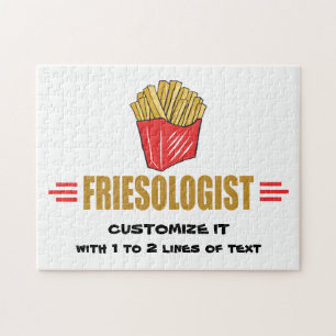 Funny French Fries Jigsaw Puzzle