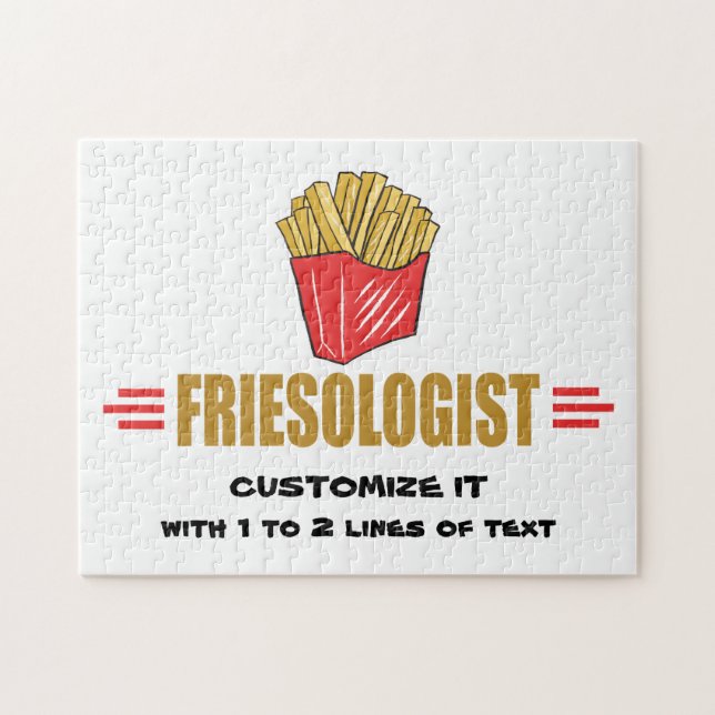 Funny French Fries Jigsaw Puzzle (Horizontal)