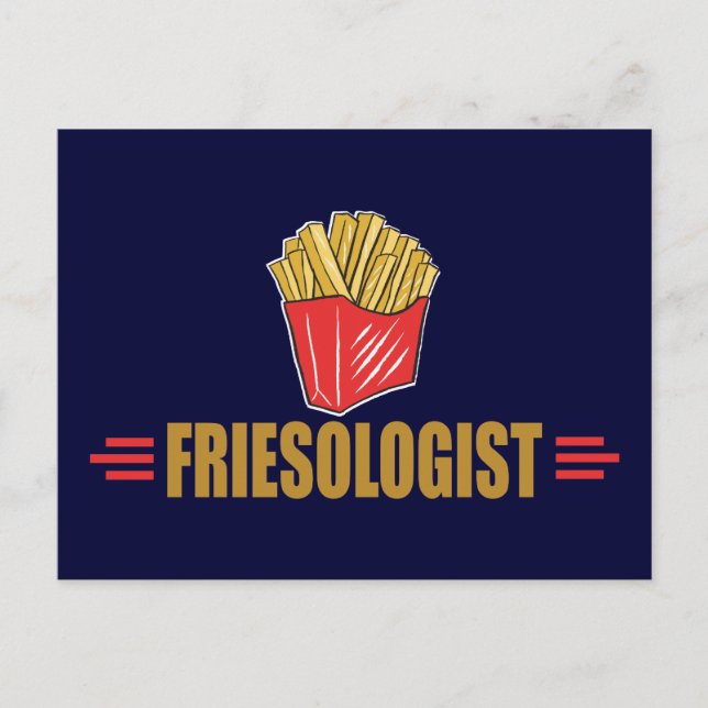 Funny French Fries Postcard (Front)