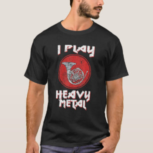 Funny French Horn Musician Men Music French Horn T-Shirt