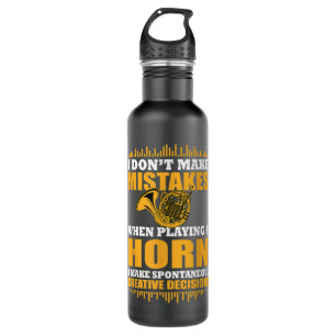 Funny French Horn Saying Gift Horn Player279 710 Ml Water Bottle