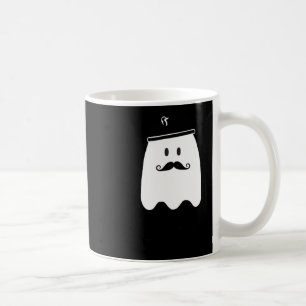 Funny French Teacher Halloween Bonjour Ghost  Coffee Mug