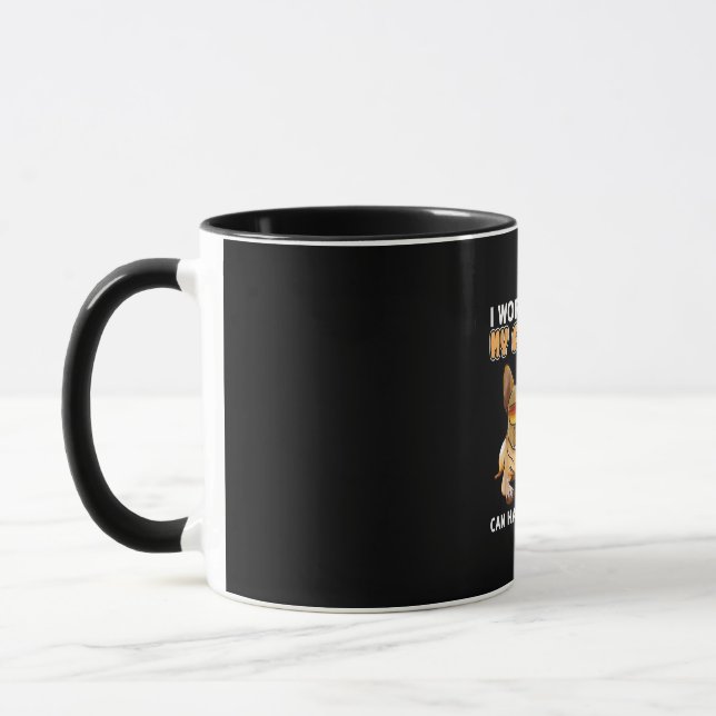 Funny Frenchie  French Bulldog Lover Mug (Left)