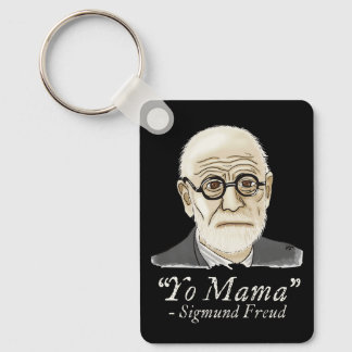 Funny Freud Psychology Joke Key Ring