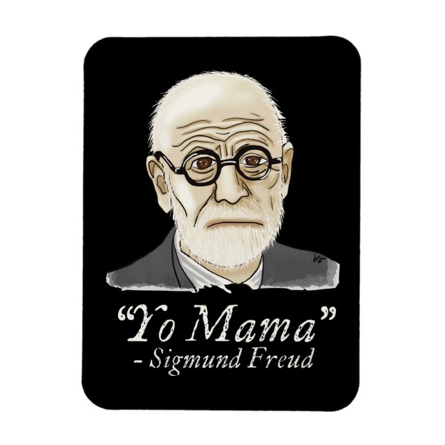 Funny Freud Psychology Magnet (Vertical)