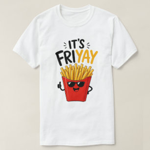 Funny Friday Unisex White T-Shirt