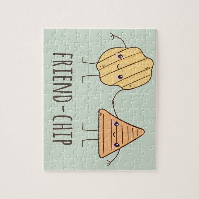 Funny Friend-chip potato chips Jigsaw Puzzle (Vertical)