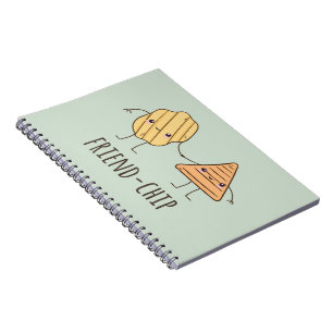 Funny Friend-chip potato chips Notebook