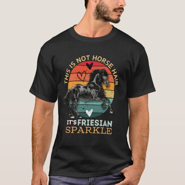 Funny Friesian Horse Lover Top (Front)