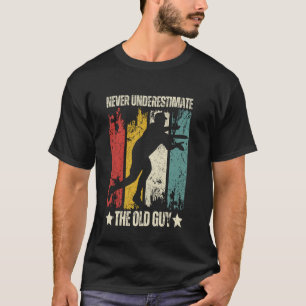 Funny Frisbee Art For Men Women Flying Disc Golf L T-Shirt