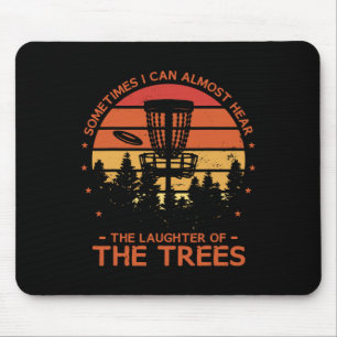 Funny Frisbee Golf Disc Golfer Mouse Pad