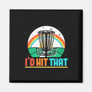Funny Frisbee Golfer Gift Stupid Tree Frolf Disc G Magnet