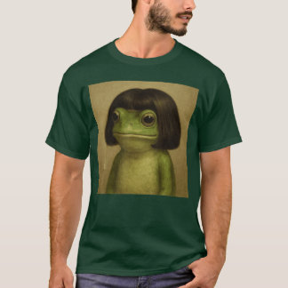 Funny Frog Bob Haircut Meme for Men Women funny bo T-Shirt