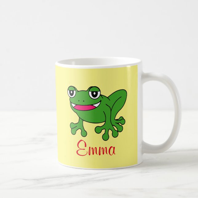 Funny frog coffee mug (Right)