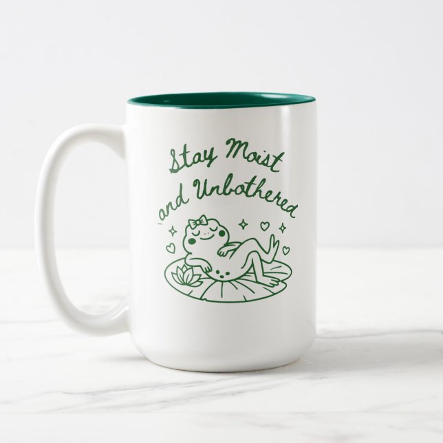 Funny Frog Coffee Mug Gift (Left)