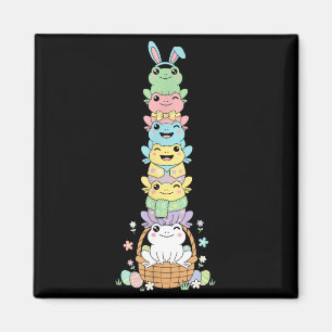 Funny Frog Easter Egg Kids Mens Womens Easter Day Magnet