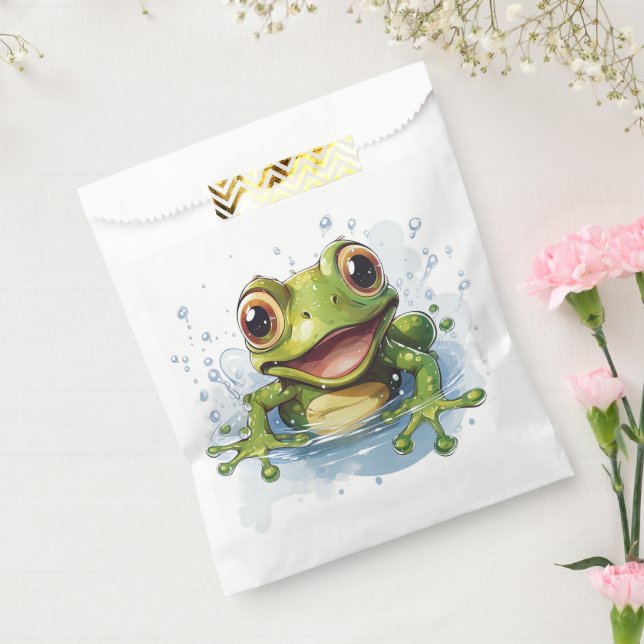 Funny frog favour bag (Sealed)