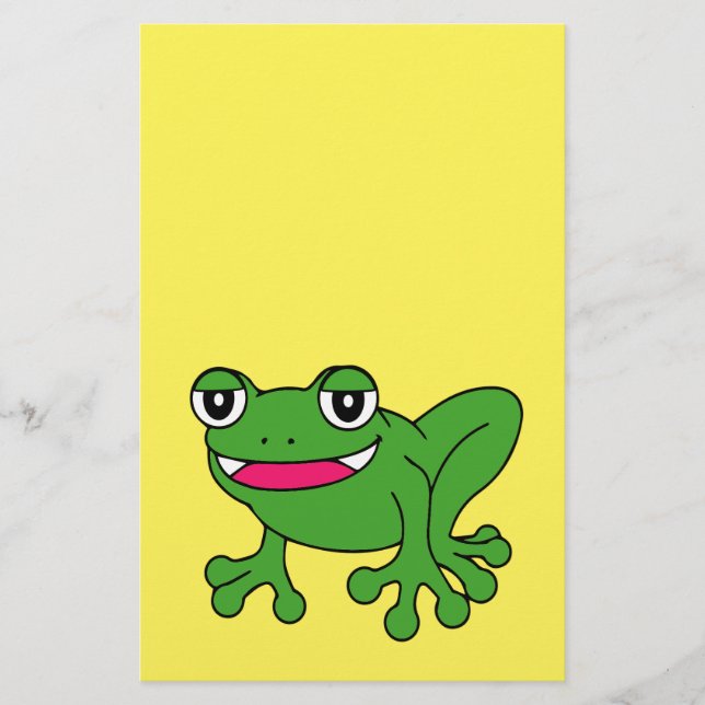 Funny frog flyer (Front)