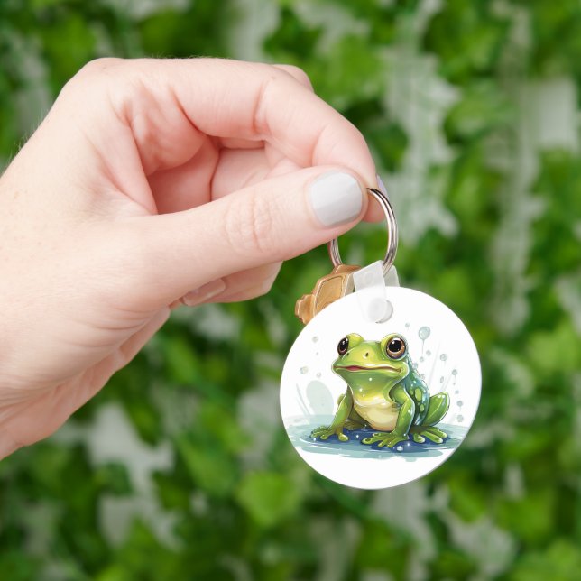 Funny frog key ring (Hand)