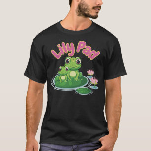 Funny Frog Lily Pad at Metro Park Toddler Kids Fro T-Shirt