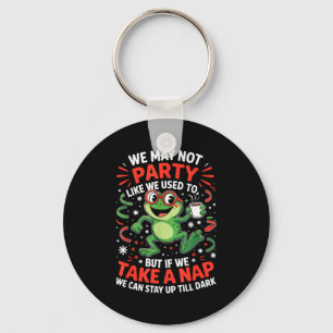 Funny Frog Nap Party For Sleep Lovers And Amphibia Key Ring