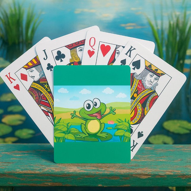 Funny Frog Playing Cards (Creator Uploaded)