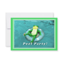 Funny Frog Pool Party