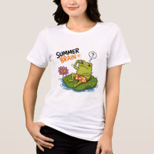 Funny Frog Summer Brain|Silly Frog Cartoon