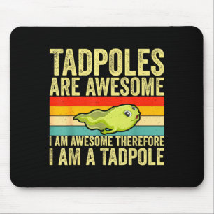 Funny Frog Tadle Lovers Design For Men Women Kids Mouse Pad