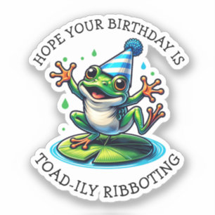 Funny Frog Themed Birthday