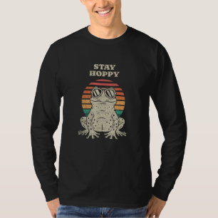 Funny Frog Toad Lover Retro Vintage Design T-Shirt