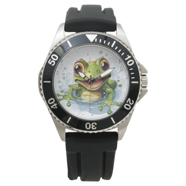 Funny frog watch (Front)