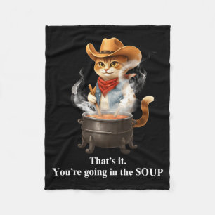 Funny Frog Witch Meme That's It You're Going In Th Fleece Blanket