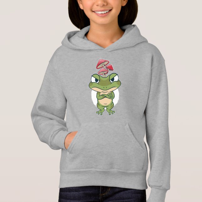 Funny Frog with mushrooms (Front)