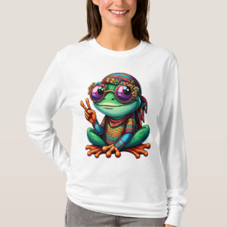 Funny frog yoga T-Shirt