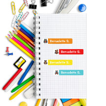 Funny frogs bright colours big eyes back to school