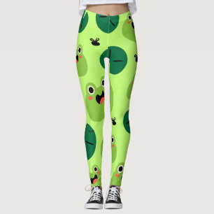 Funny frogs leggings