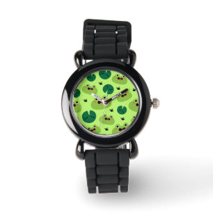 Funny frogs watch