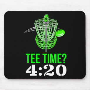 Funny Frolf Shirt - Frisbee Golf T Shirt - Tee Tim Mouse Pad