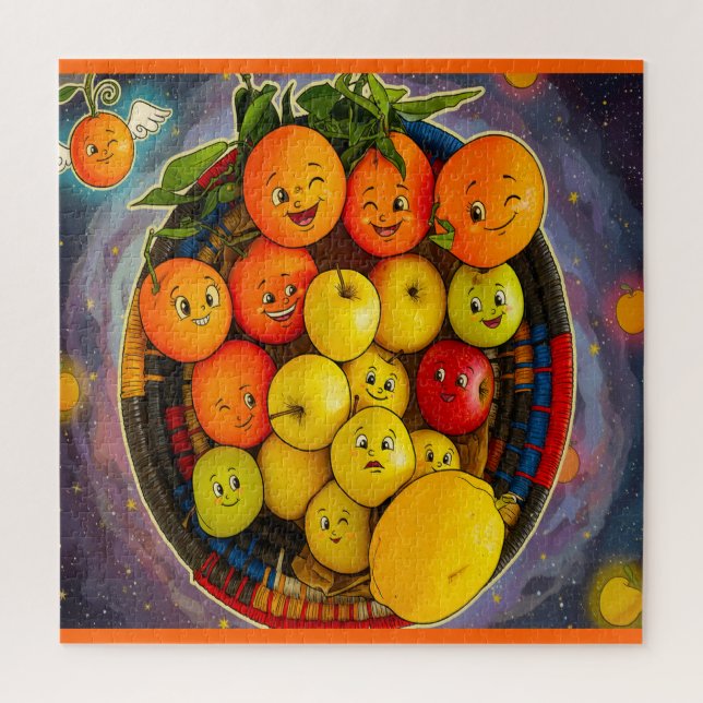 FUNNY FRUIT DESIGN  JIGSAW PUZZLE (Vertical)